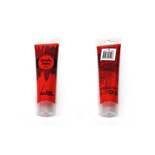 Acrylic Paint Tube, Red