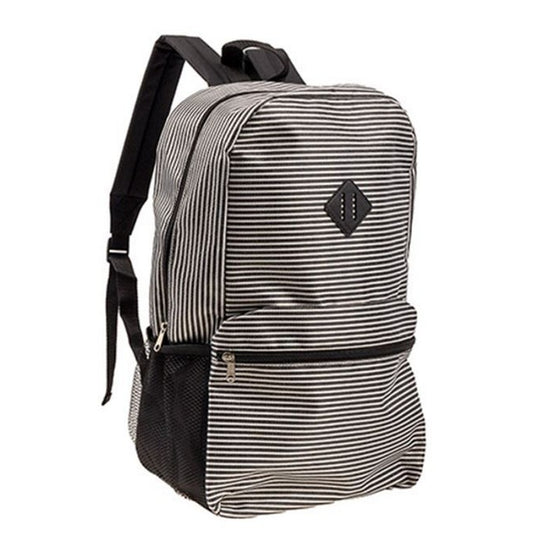 Striped Back Pack, 2 Asstd Colours