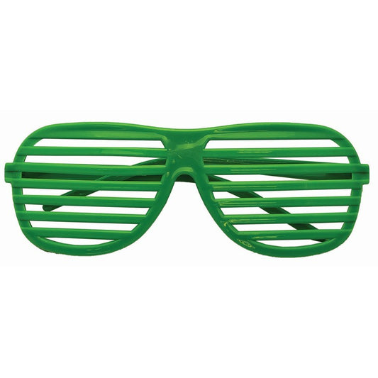 Party Novelty Glasses, Green