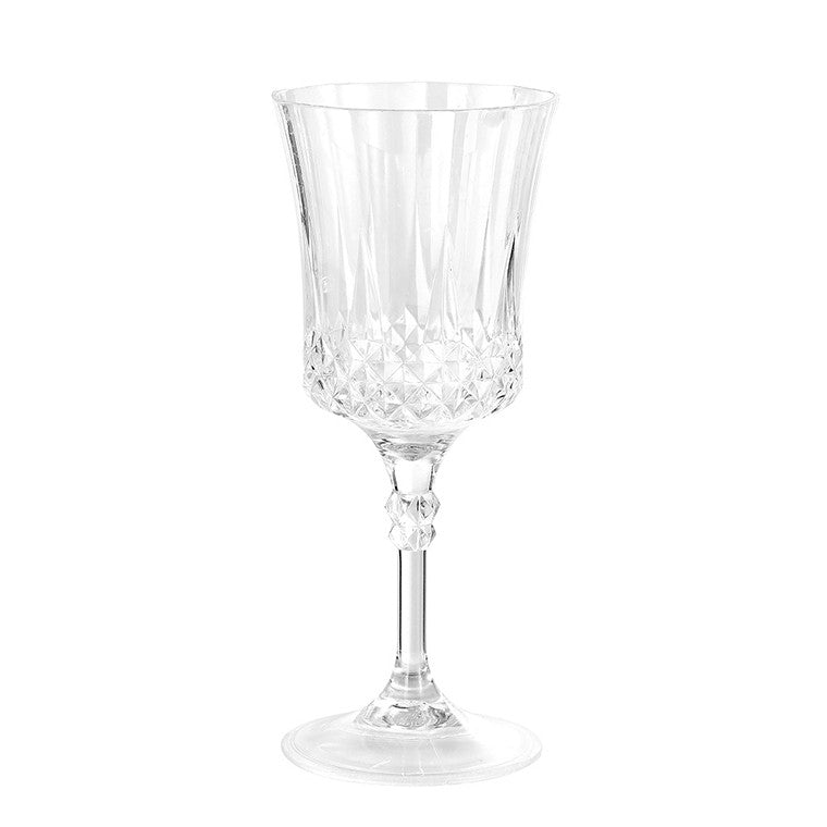 Crystal Deco Wine Glass, 250ml