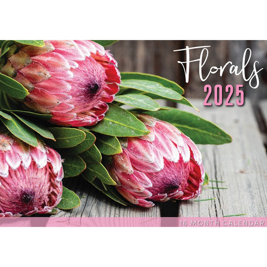 Florals 2025 Calendar