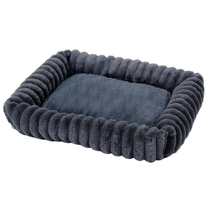 Maria Rectangle Pet Bed, 3 Asstd Colours