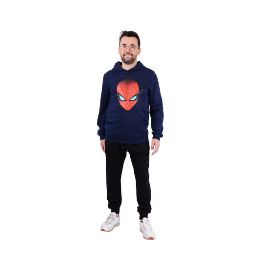 Spiderman Hoodie, Navy, Size S