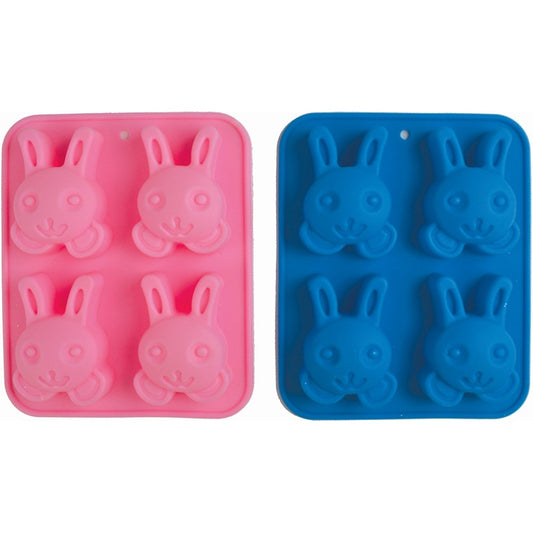 Easter Silicone Rabbit Egg Mould, Asstd