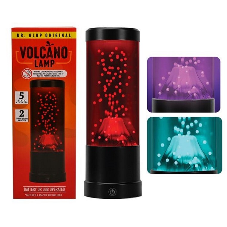 Volcano Lamp, 25.5cm