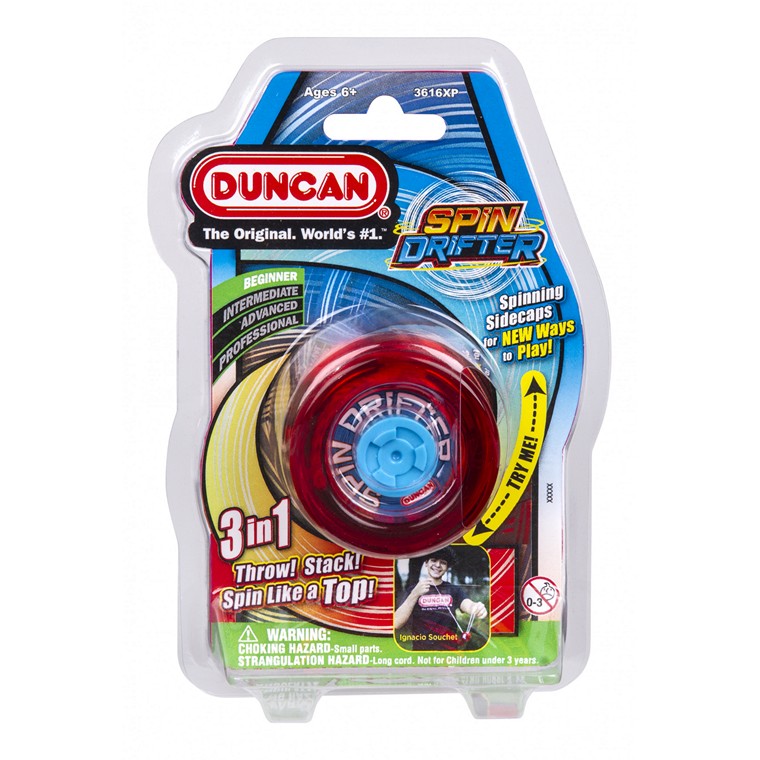 Duncan Yo Yo Beginner Spin Drifter, Asstd Colours