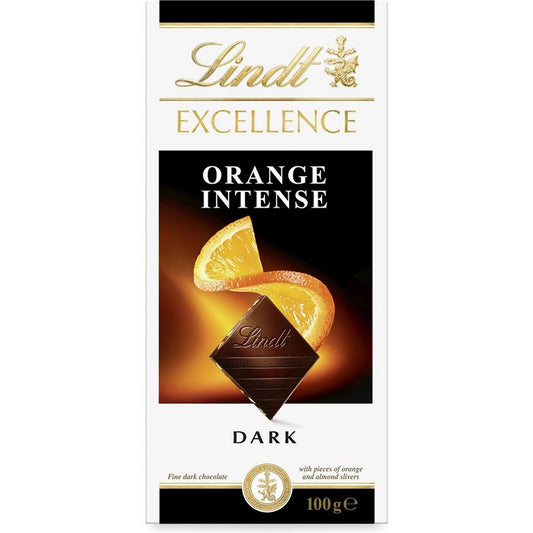 Lindt Excellence Dark Orange, 100gm