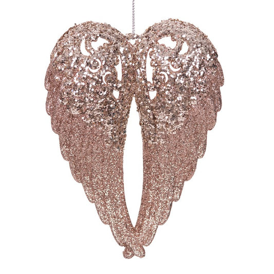 Angel Wing Tree Ornament