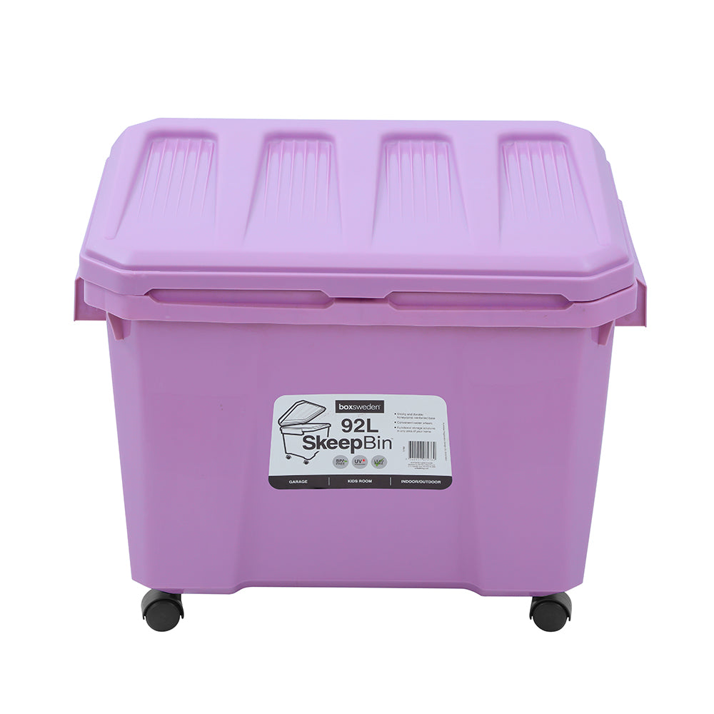 Box Sweden Skeep Bin, 92L, Asstd Colours