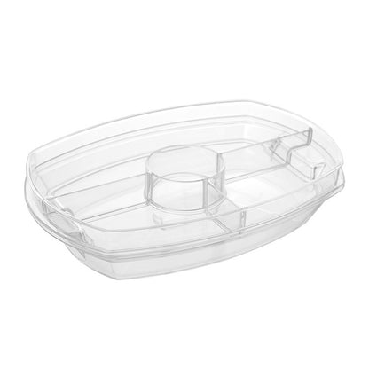 L&L Crystal Chilled Serving Platter