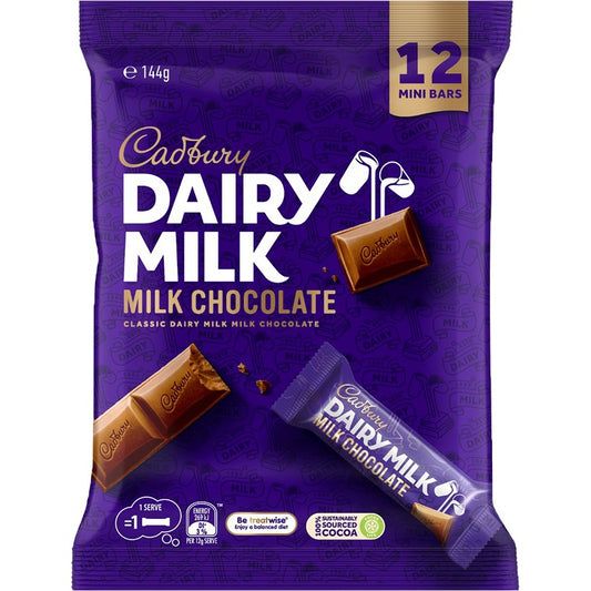 Cadbury Dairy Milk Chocolate, 12pk