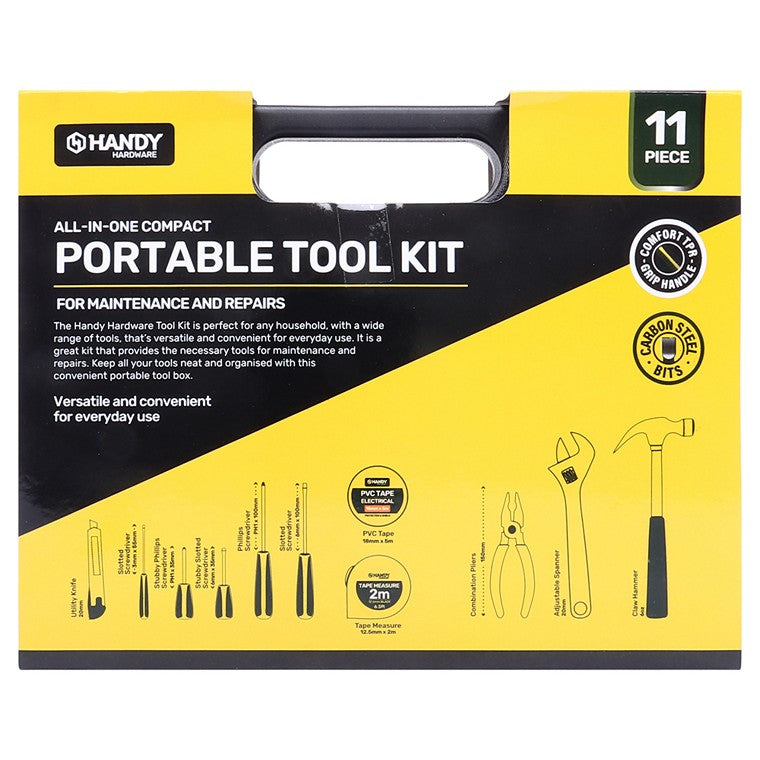 Portable Tool Set, 11pc