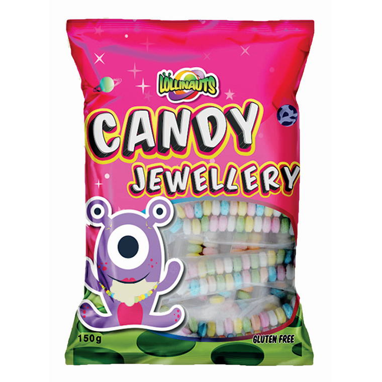 Lollinauts Candy Jewellery, 150gm