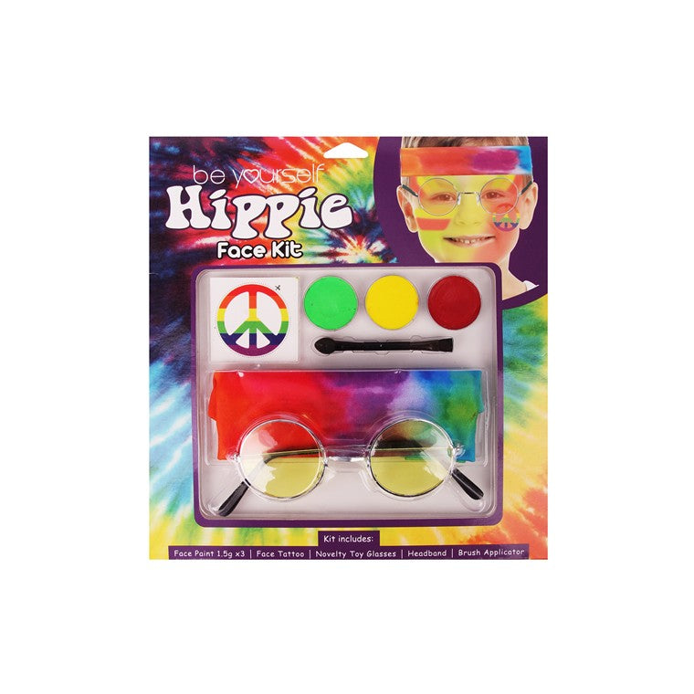 Face Paint Kit, Deluxe Hippie