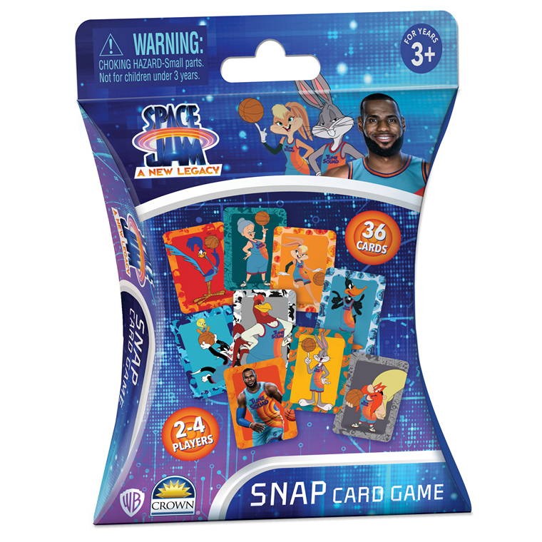 Space Jam 2 Snap Card Game