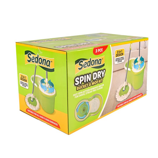 Sedona Spin Mop Bucket & Mop