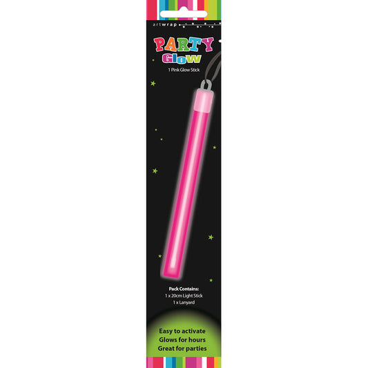 Glow Stick Pink, 1pk