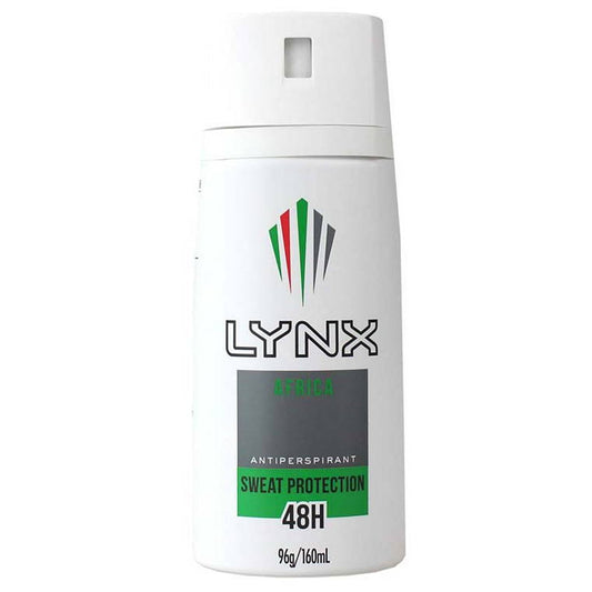 Lynx Antiperspirant, Africa, 160ml