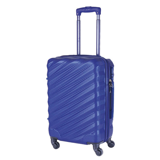 Navy Expandable Trolley Luggage, Medium