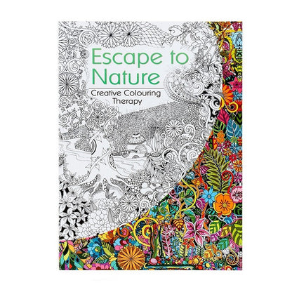 Adult Colouring Book, A4, 32pgs