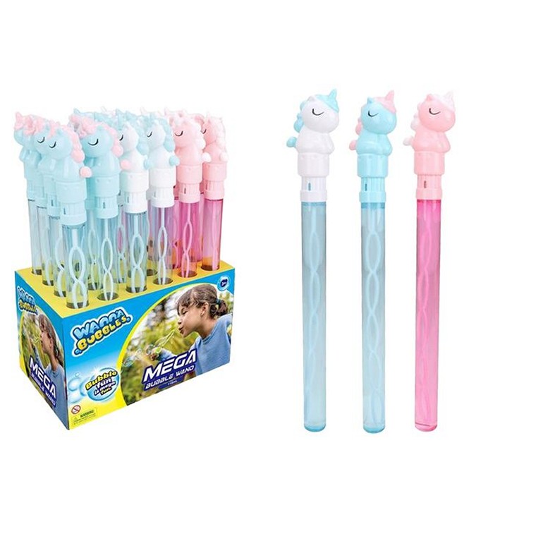 Unicorn Bubble Wand, 36cm