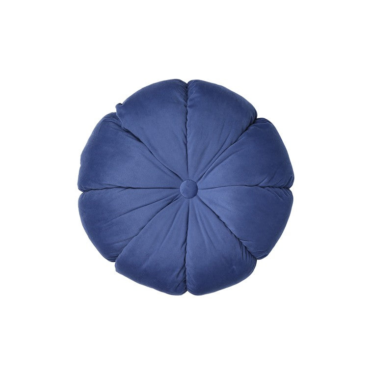 Velvet Round Cushion, Asstd