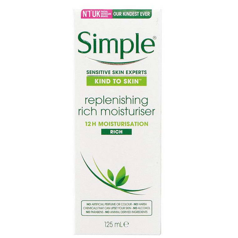 Simple Rich Moisturiser, 125ml