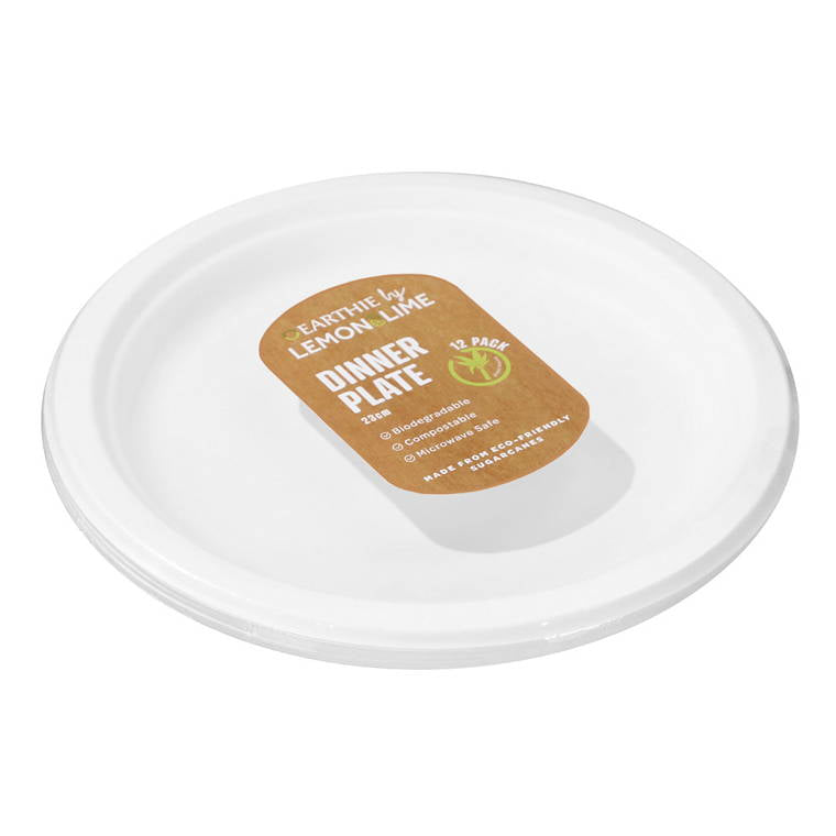 L&L Eco Dinner Plate 23cm, 12pk