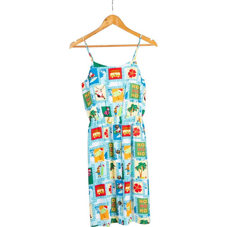 Christmas Hawaiian Dress, Ladies, Asstd