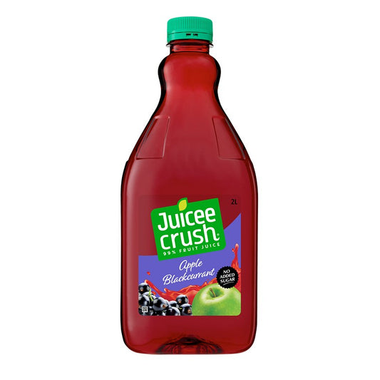 Juicee Crush, Apple and Blackcurrent Juice, 2L