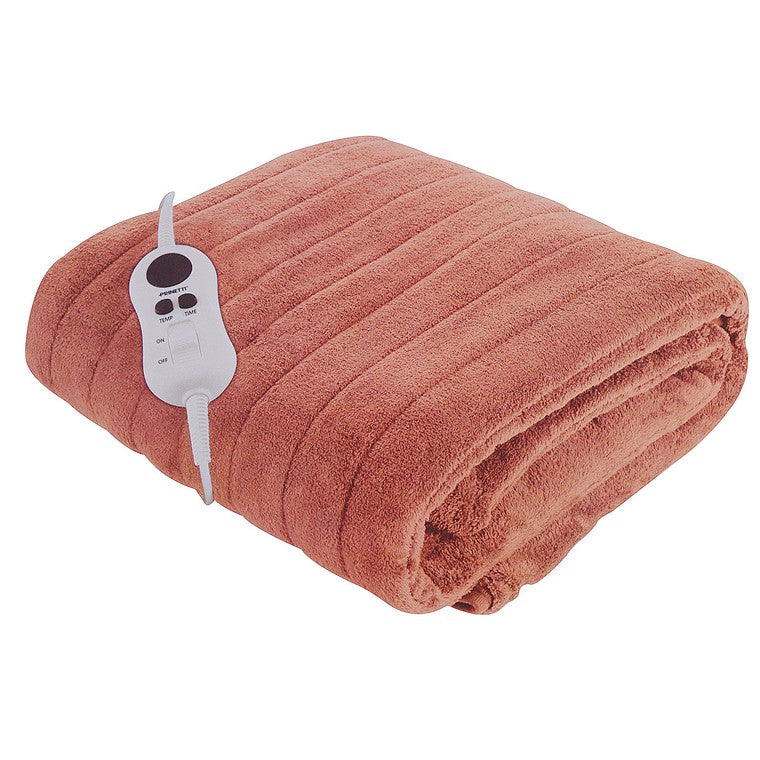 Prinetti Heated Throw, Cork