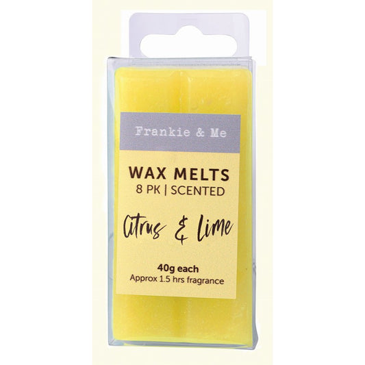 F&M Wax Melts Citrus Lime, 8pk