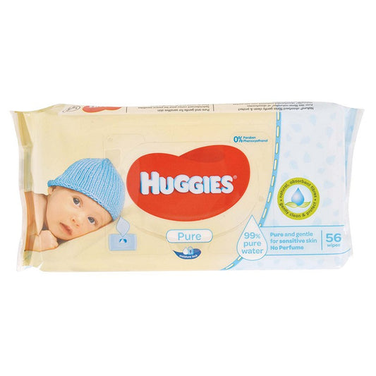 Huggies Baby Wipes, Pure Unscented