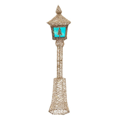 LED Glitter Lamp Post, 70cm, Asstd