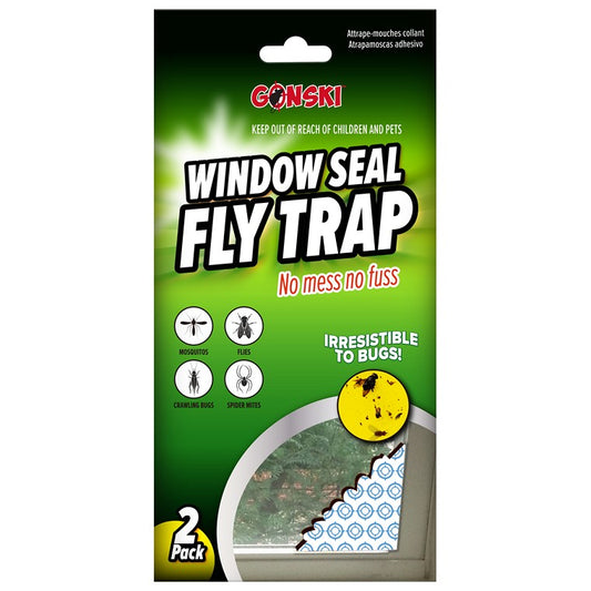 Window Seal Fly Trap, 2pk