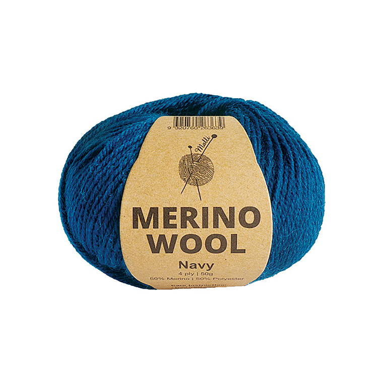 Merino Wool, Navy