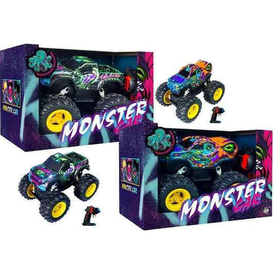 R/C Monster Car, 23cm, Asstd