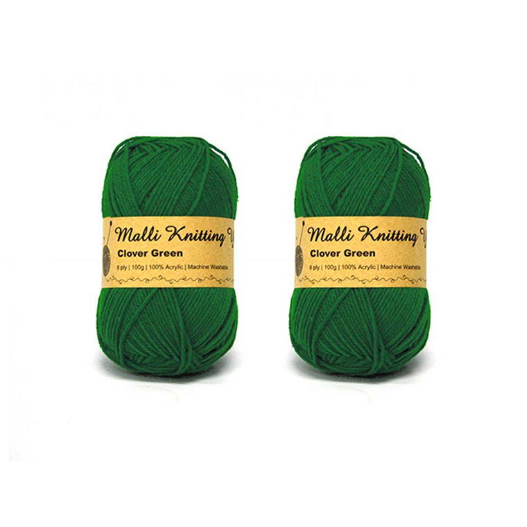 Acrylic Yarn, Clover Green