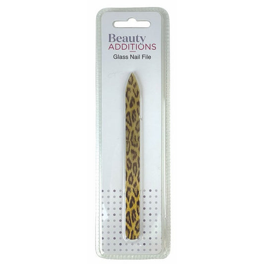 Glass Nail File, 14cm, 2 Asstd Designs