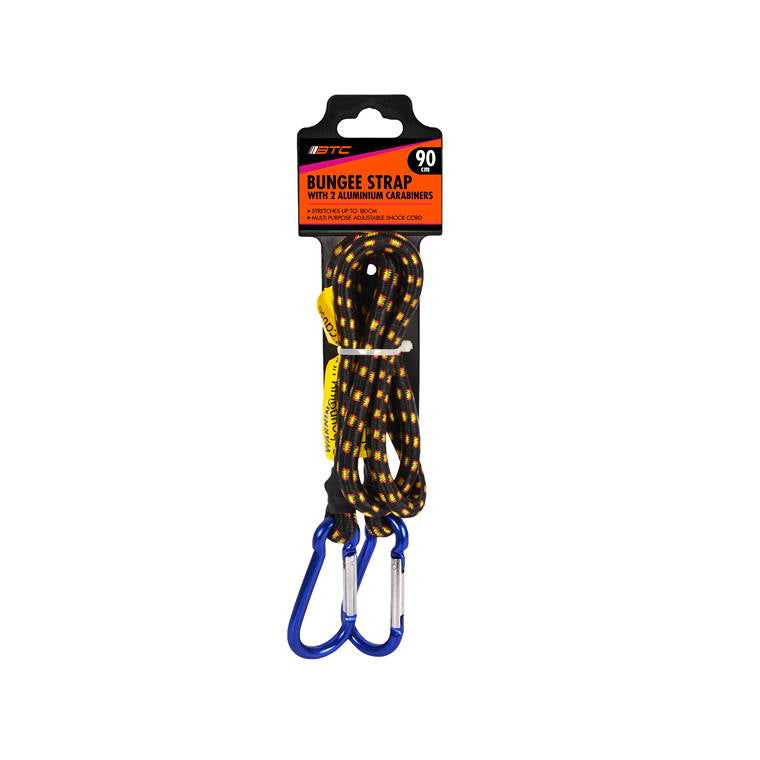 Bungee Strap w/ Carabiner Hook, 91cm