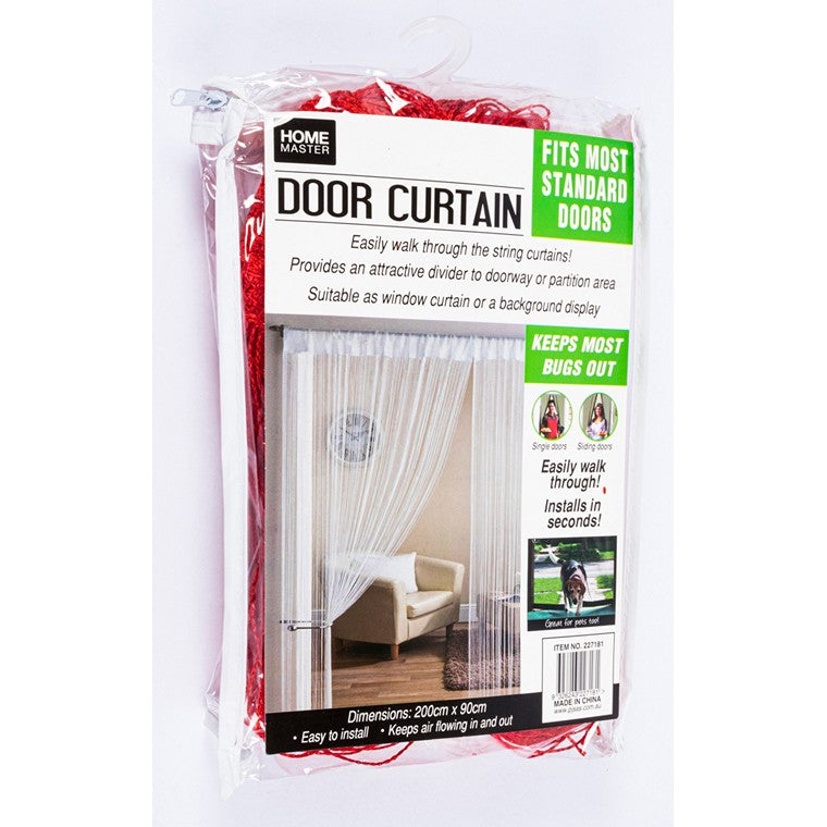 Curtain String Door, 4 Asstd