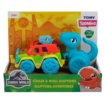 Jurassic World Chase & Roll Raptors Vehicle