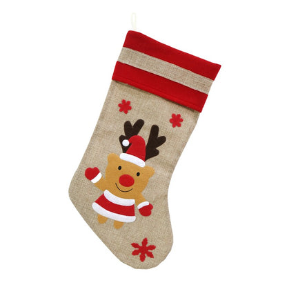 Vintage Stocking Felt Motifs, 50cm, Asstd