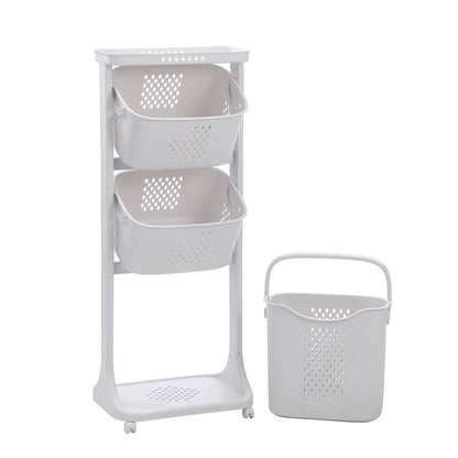 Hudson Multi Tier Laundry Cart, 106cm