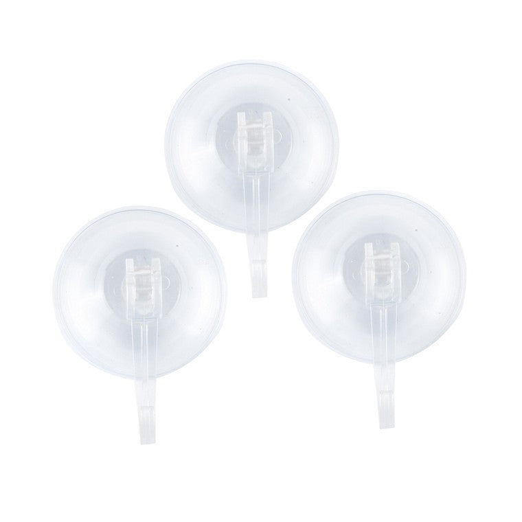 Clear Suction Hooks, 3pc