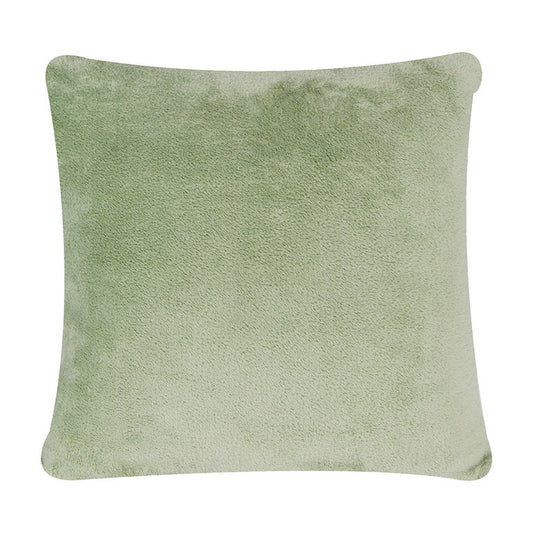 H&G  Coral fleece Cushion, Frost, 40x40cm