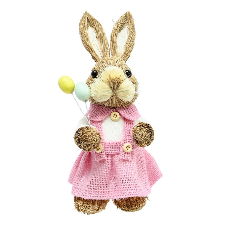 Easter Dressed Sisal Bunny, 22cm, Boy or Girl