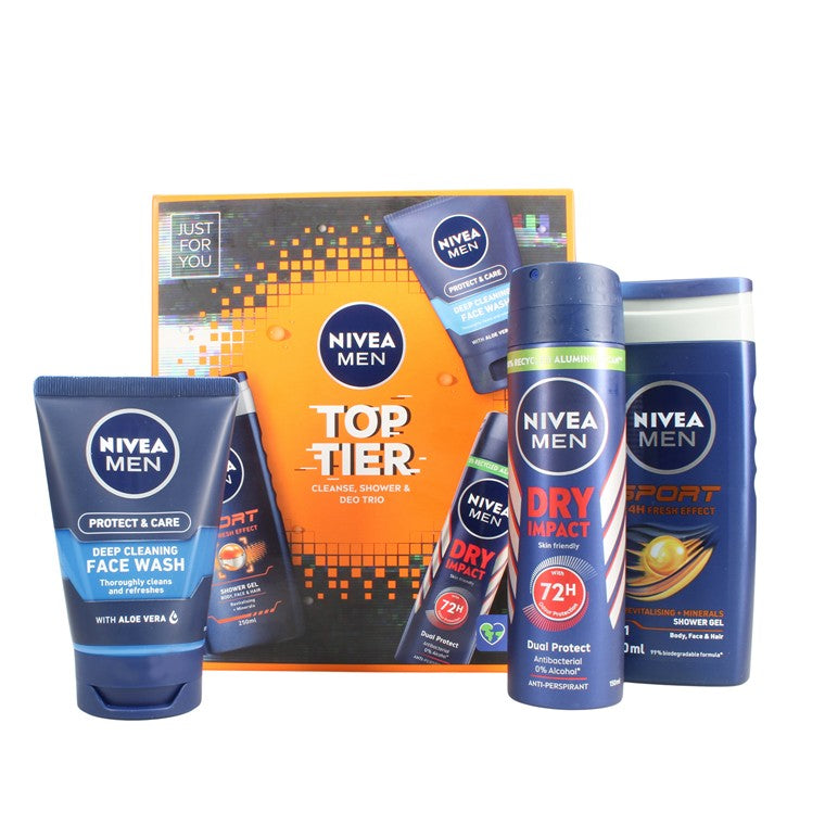 Nivea Men, Top Tier Set, 3pc