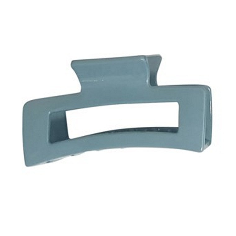 Claw Clip, Square, 8cm, 4 Asstd Colours