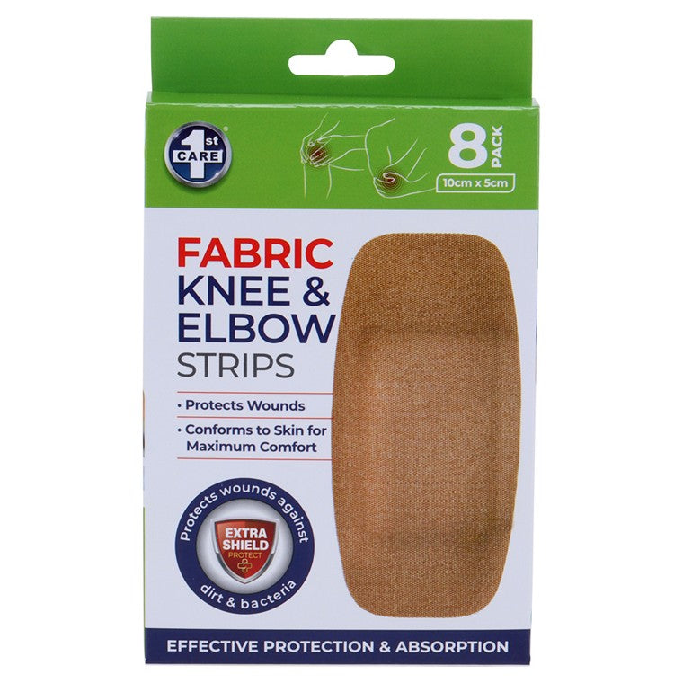 Fabric Knee & Elbow Strips, 8pk